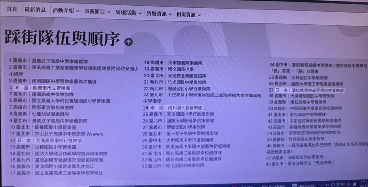 嘉管相關訊息