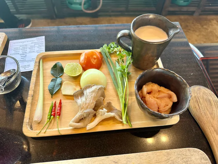 食材都備好，超棒