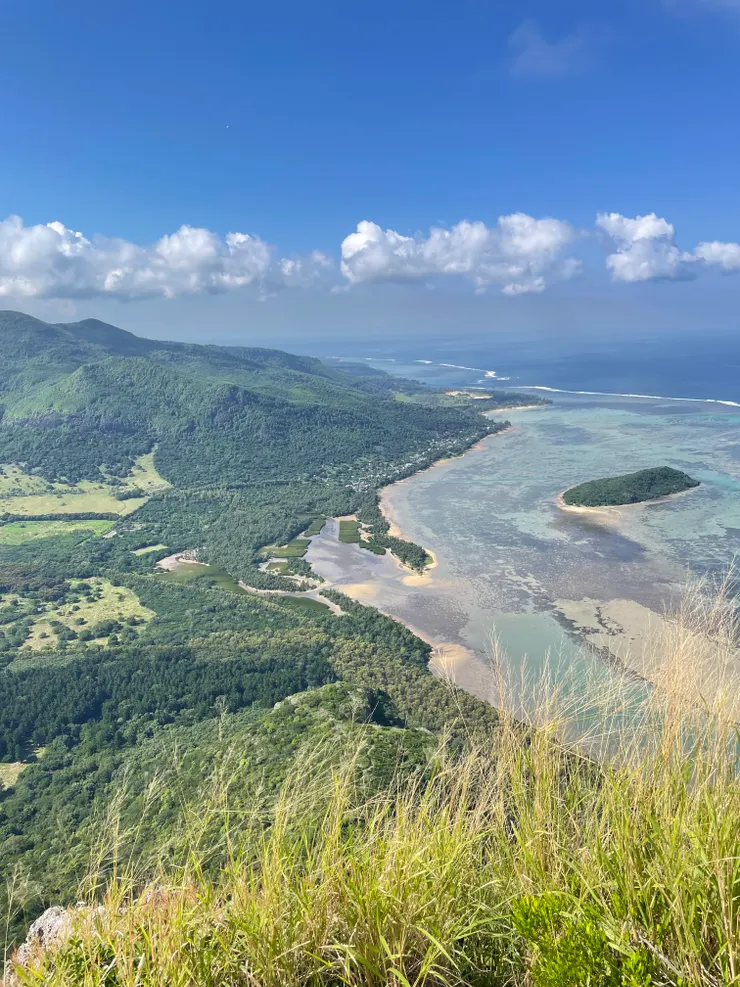 模里西斯莫納山Le Morne山頂景色