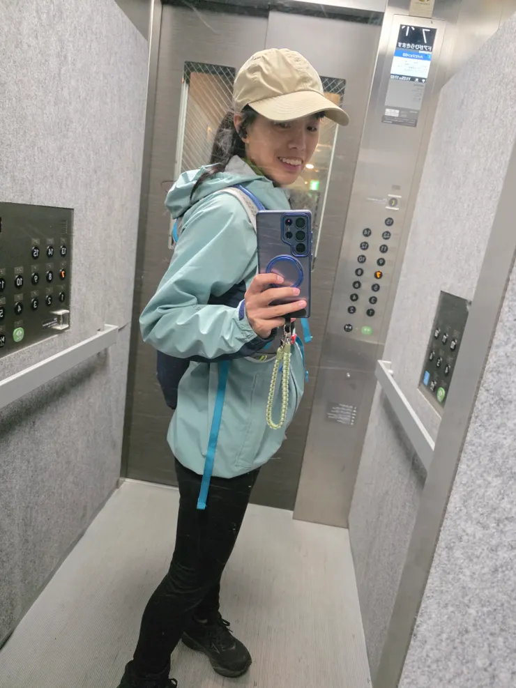 日本冬天的氣溫，出門跑步也得穿這麼多