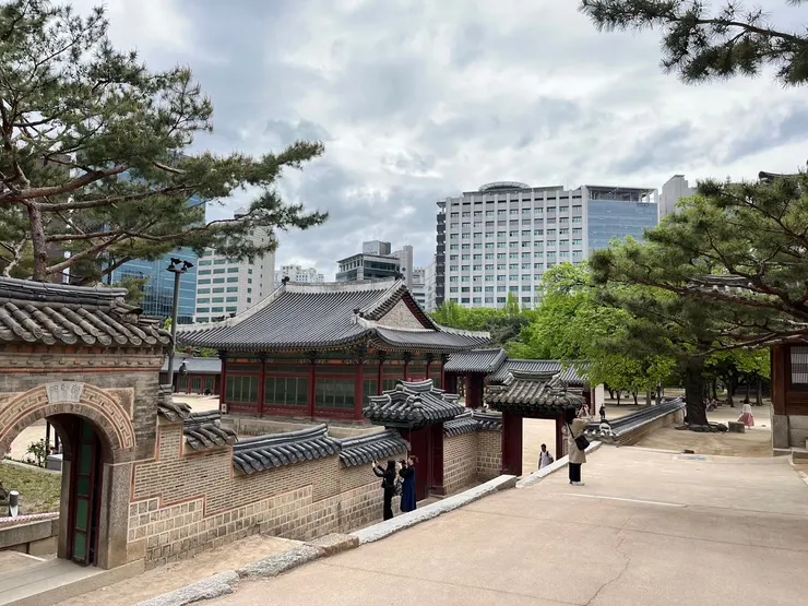 德壽宮的韓劇場景