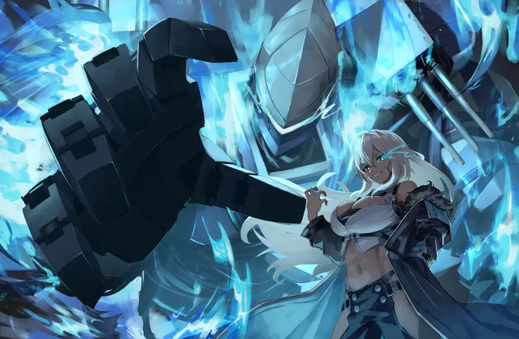 碧藍航線 印第安納 同人創作