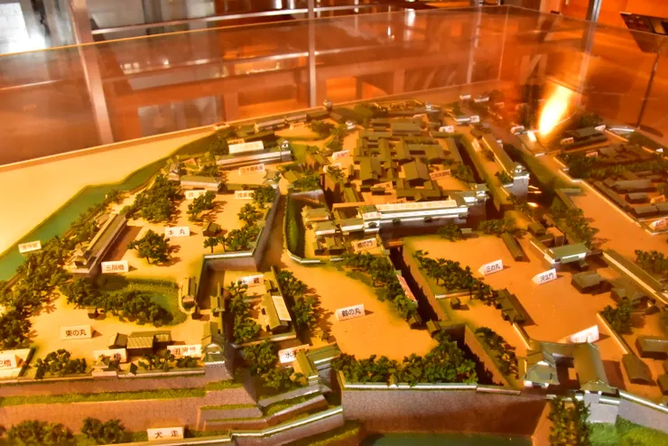 昔日金澤城的廣袤面積