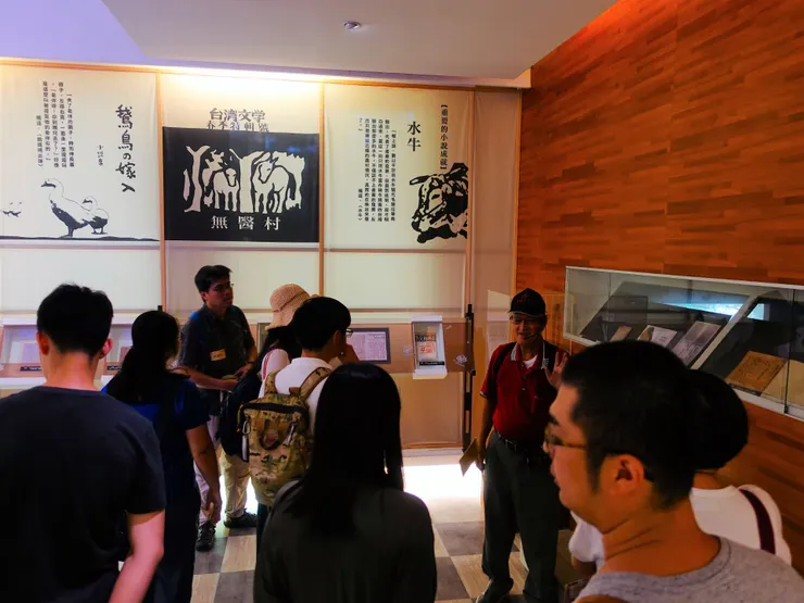 楊逵的作品重點展區