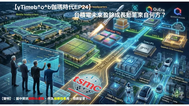 【γTimeb^o^b伽瑪時代EP24】台積電未來盈餘成長動能來自何方？ 20251230Tue
