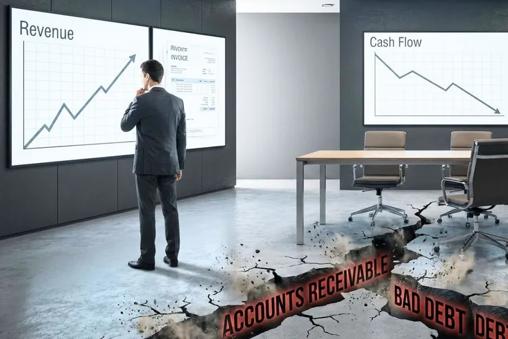 業績衝很快，錢卻收不回來？