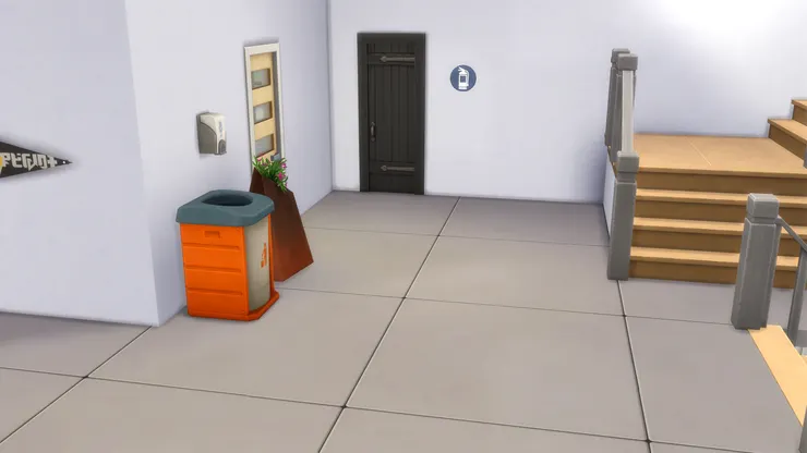 我說過樓梯口一定要有垃圾桶！