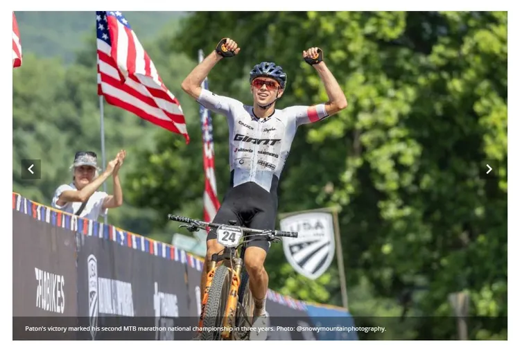 Paton Wins U.S. MTB Marathon National Championship!