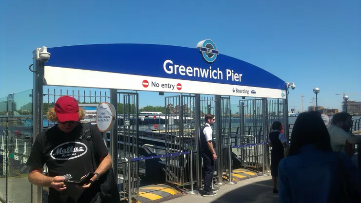 格林威治的乘船處