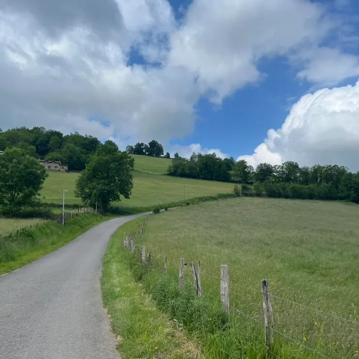 前面四公里，吹著微風還快活