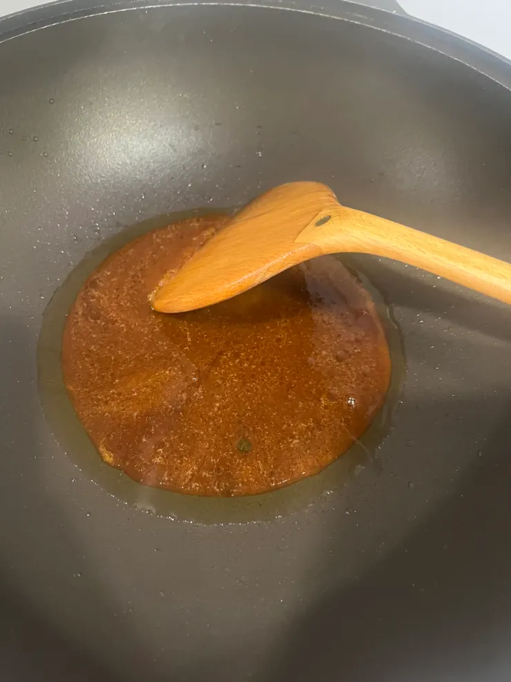 快炒好了，手有點痠了