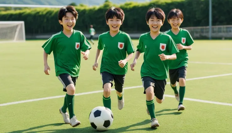 小孩們依舊很有精神