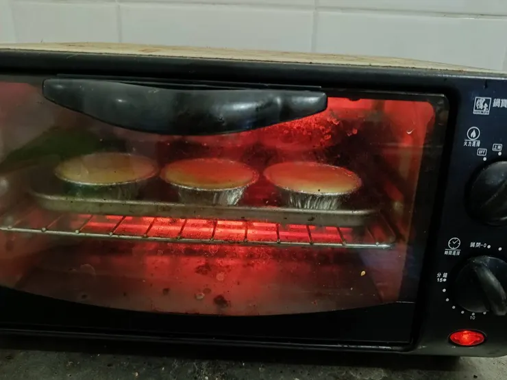 再轉11分鐘繼續烘烤