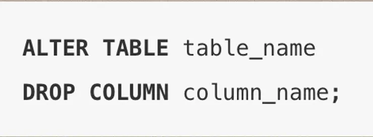 SQL語法修改資料庫 - ALTER TABLE(變更資料表)