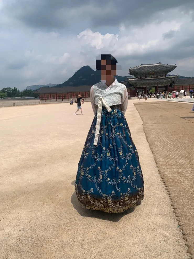 我當天穿的韓服