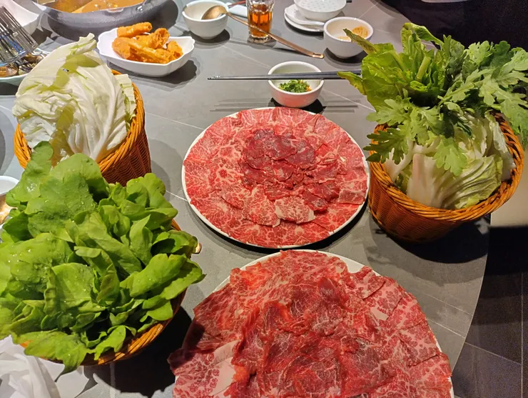 時令雜菜盤+梨山高麗菜+茼蒿菜