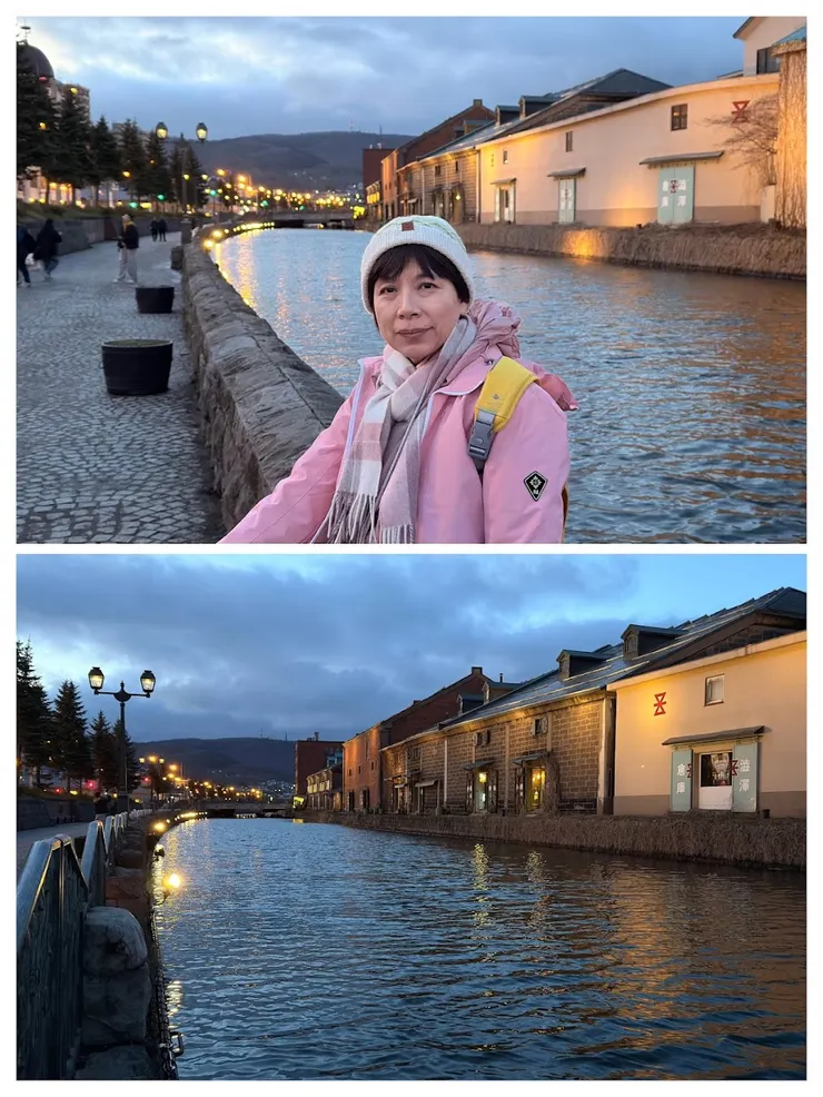 等待天色慢慢暗