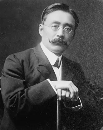 「野球害毒論」的先鋒新渡戶稻造。圖片來源：維基百科