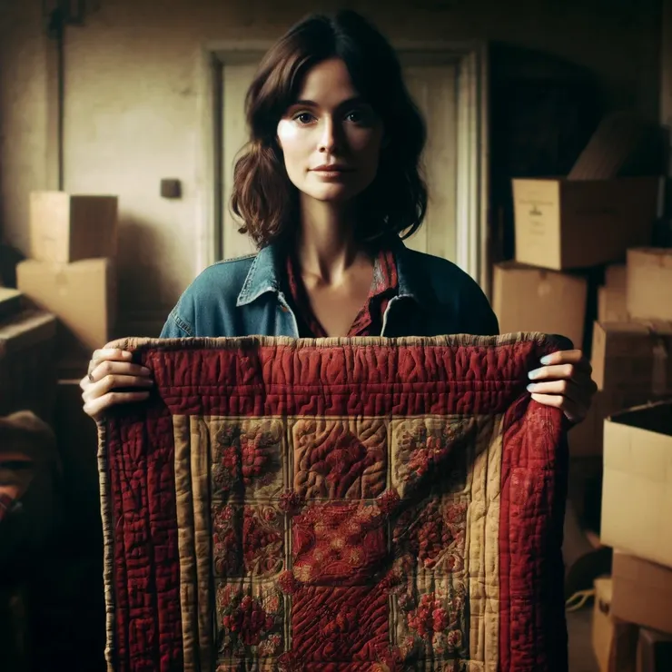  The stitching, intricate and precise, formed a mesmerizing pattern that had always fascinated Jane as a child.