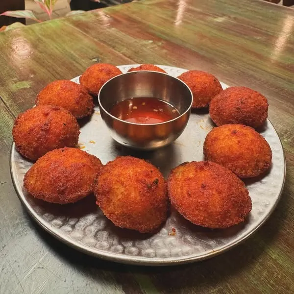 炸idli ，我稱之炸南印米發糕