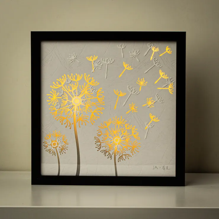 溫馨的光影【蒲公英】氣氛燈