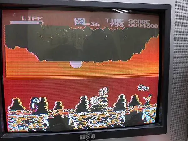 圖五、遊玩畫面, 大和的關卡