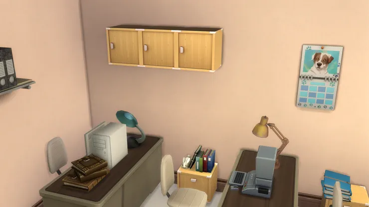 跟其他辦公室一樣，每位書記的辦公桌都充滿自己的文件和個性。