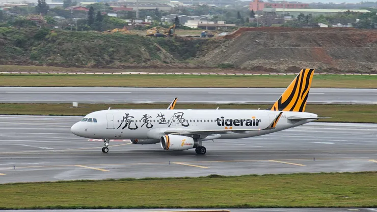 這是台灣虎航的虎虎生風彩繪機!