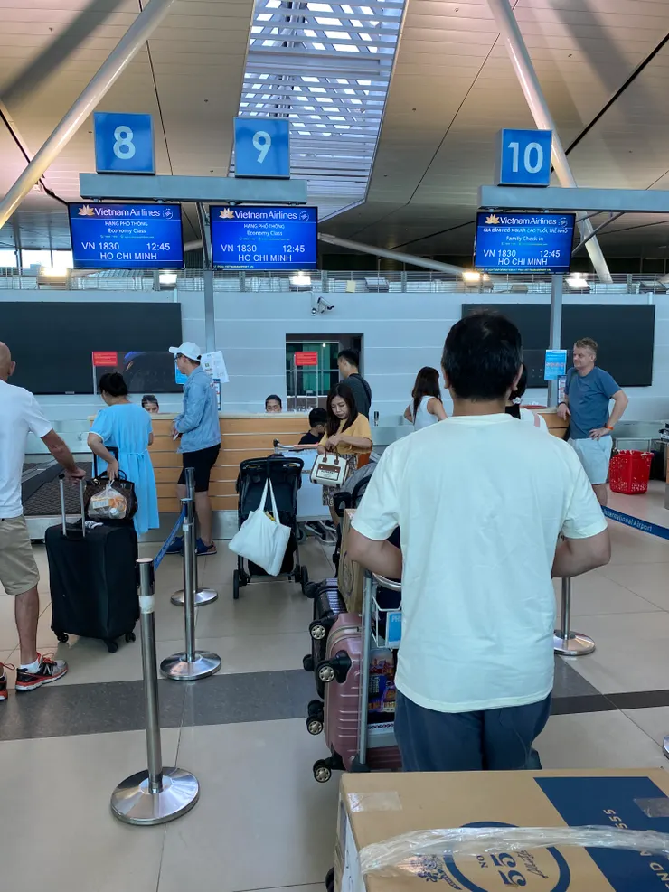 富國島機場check in