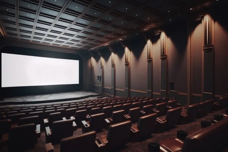 電影院 (圖片來自Photo-ac)
