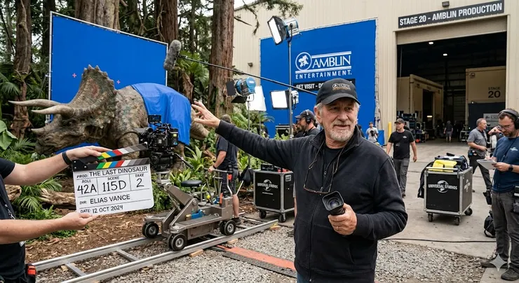 AI生圖，以Steven Spielberg為範本