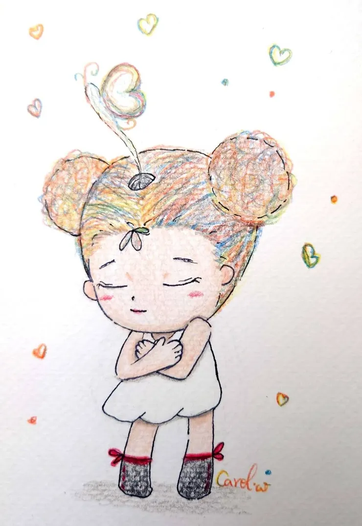 織女_蝴蝶擁抱 byCarol.w