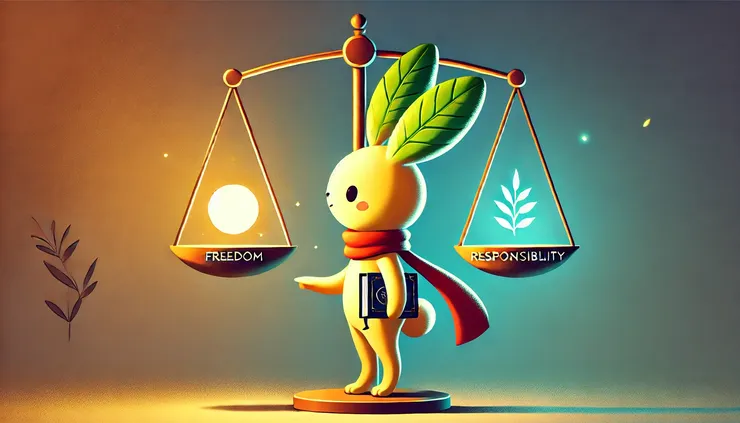 一起學習如何在自由與責任之間找到平衡吧！
