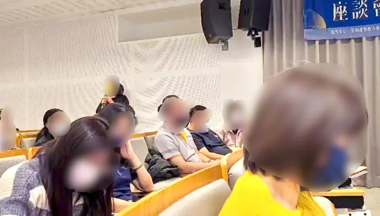 企業主提問:「台積電設廠在我公司旁邊,我們如何招人呢?」,此話一出引發全場共鳴。市場競爭白熱化,企業必須改變傳統的招募模式,才能吸引對的人才加入。(圖/影響力教育基金會)