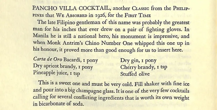 Charles H. Baker’s 1939 book A Gentleman’s Companion