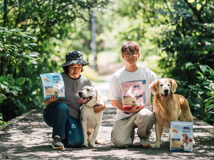圖說：倍力「S30低敏犬糧」為台灣導盲犬協會指定使用飼料，更通過美國AFFCO餵食測試，長達26週的考驗。（資料來源：倍力寵物健康食品）