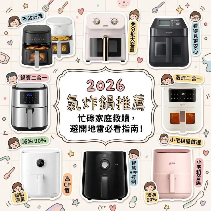 2026氣炸鍋推薦