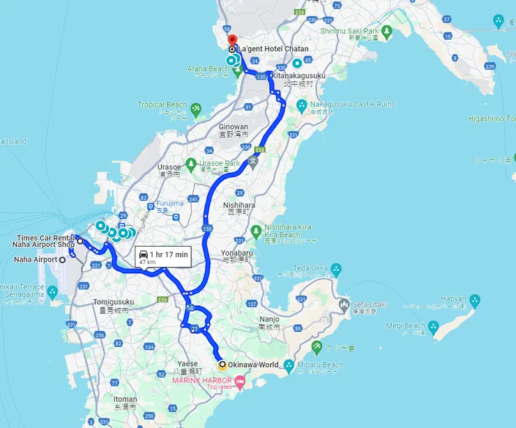 Day 1 行程