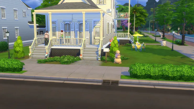 已經有客人來了,讓我趕快去迎接!