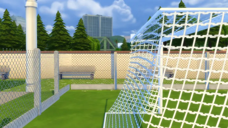 我覺得龍門一定要有網，否則感覺寒酸。