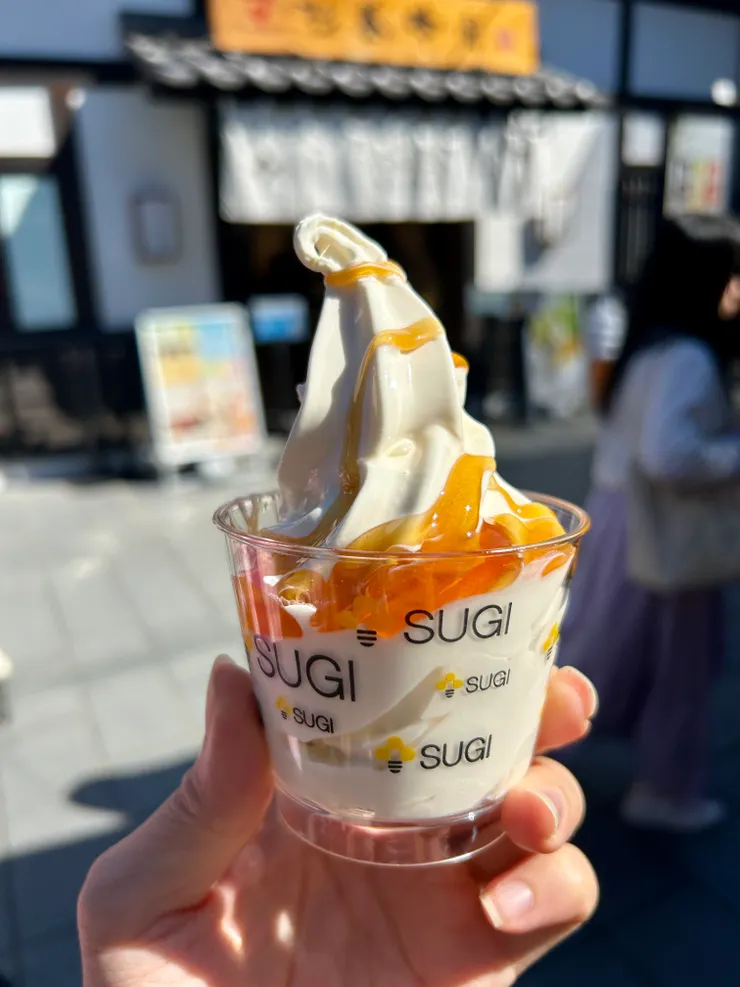 櫻之馬場城彩苑 蜂蜜冰淇淋