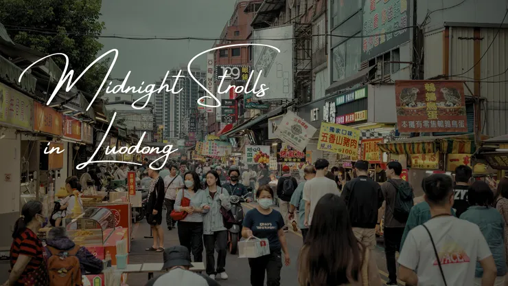 Corner of Luodong Night Market