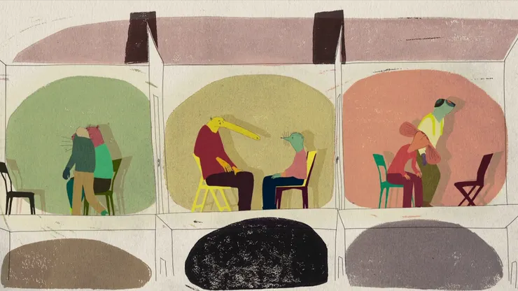 《下一位？》電影劇照／TIAF 臺中國際動畫影展 提供