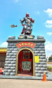 關聖帝君大型神像（圖片截圖於網路）