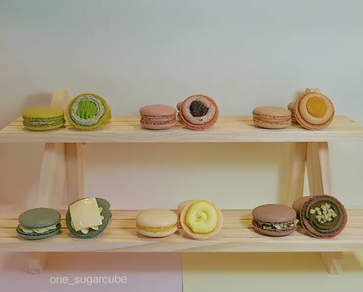 一顆方糖one sugar cube 經典馬卡龍