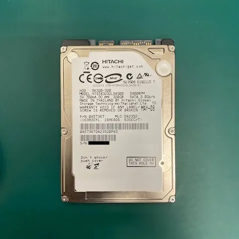 Hitachi HTS543232L9A300 資料救援推薦