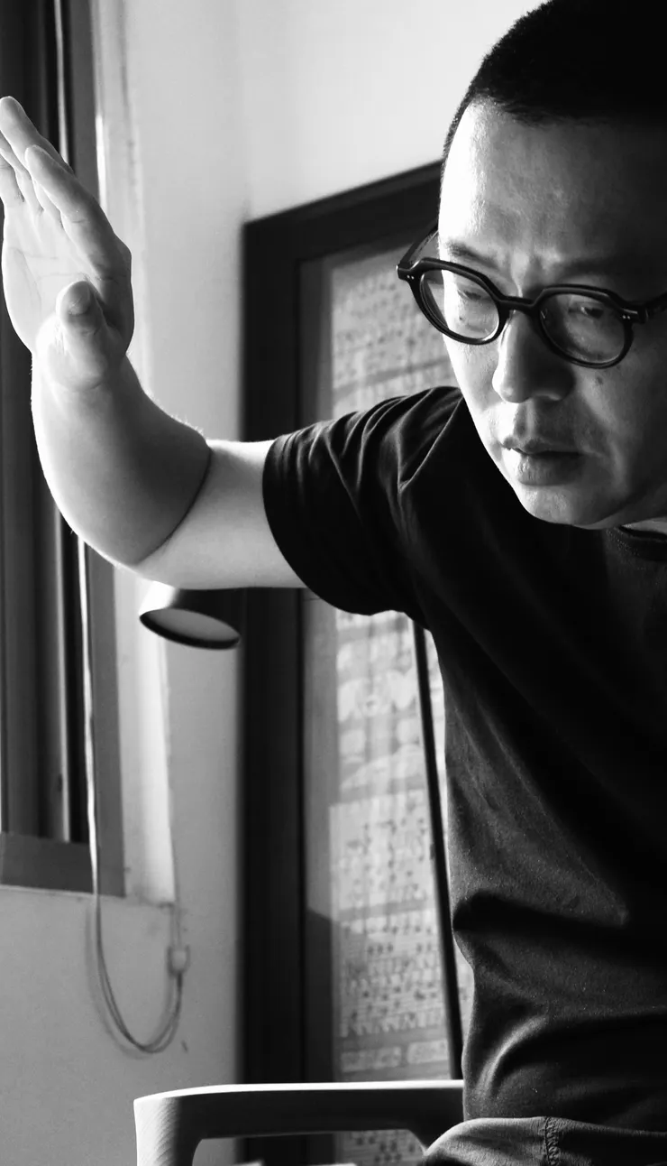 沈可尚導演專訪照。/攝影:拍照小沈