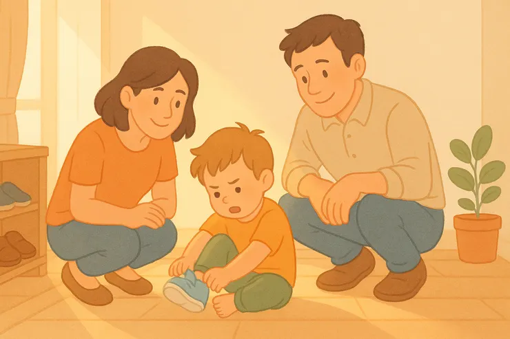 「我自己來！」不是叛逆，而是孩子在練習掌控與被信任的開始。