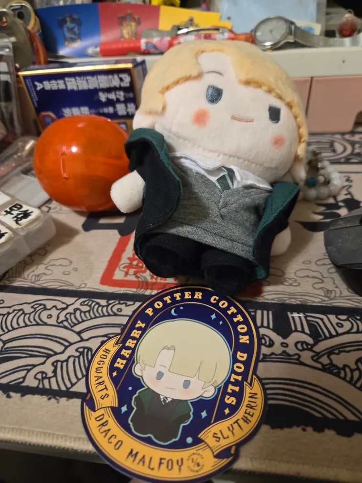 看看跩哥馬份超可愛的