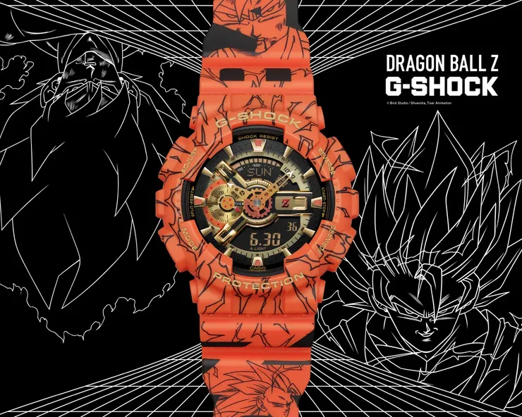 G-SHOCK 《龍珠 Z》限量版手錶